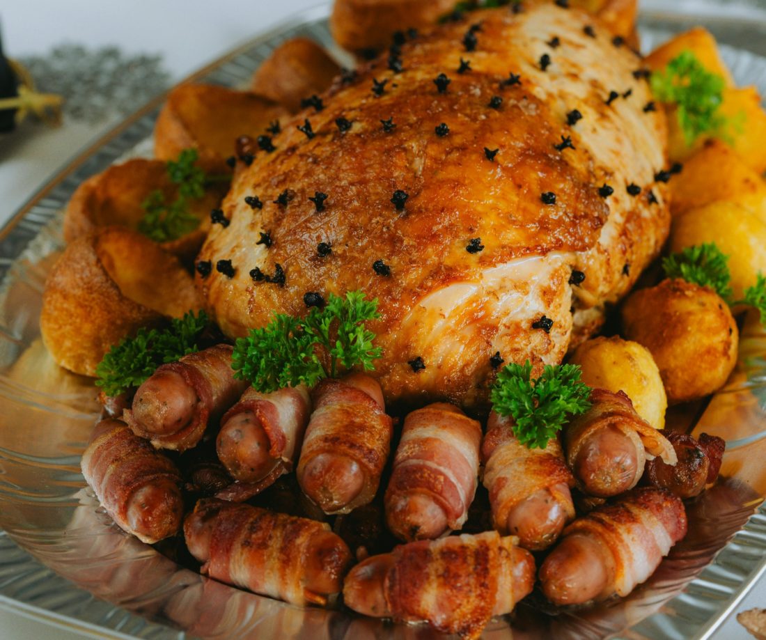 Christmas-meats-on-a plate