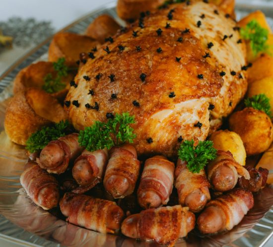 Christmas-meats-on-a plate